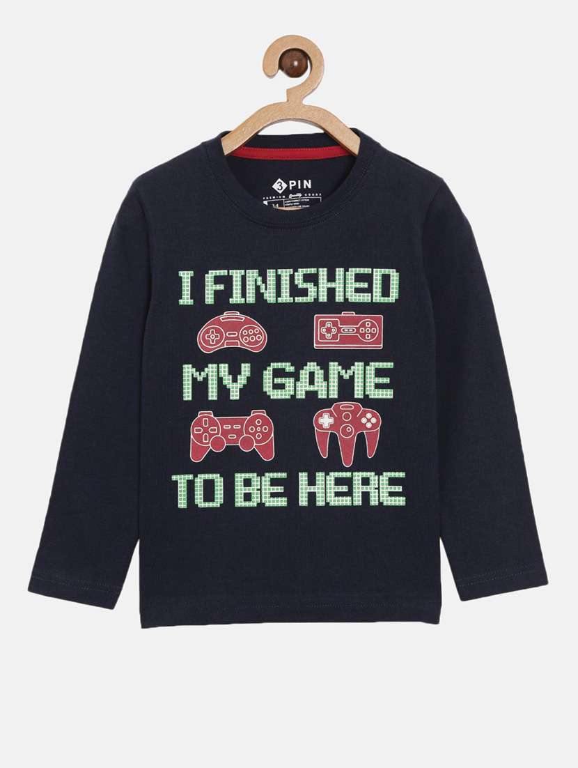 round neck graphic  t-shirt