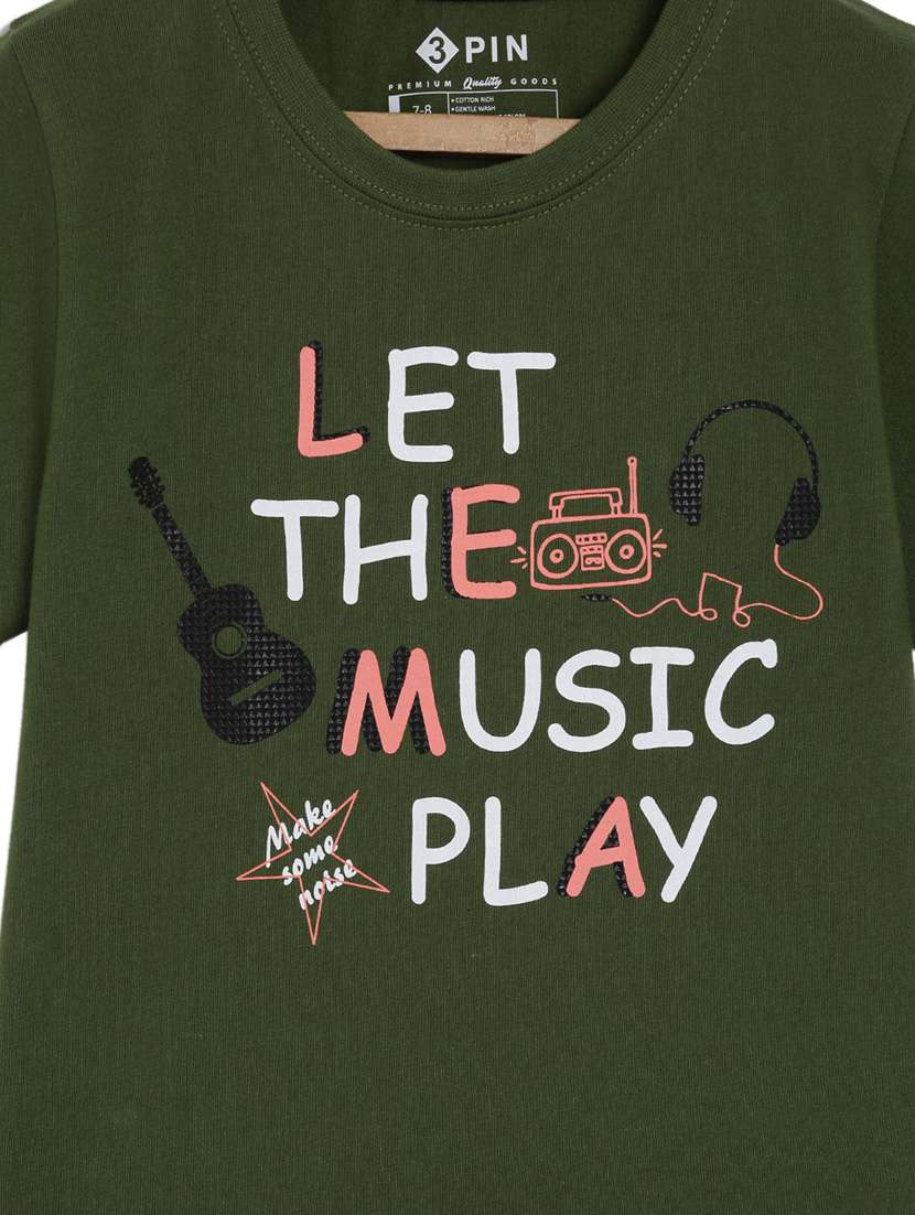 pack of 2 printed t-shirt - 18414498 -  Standard Image - 4