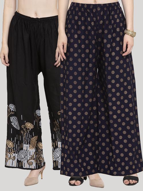 pack of 2 printed palazzo - 18414978 -  Standard Image - 0