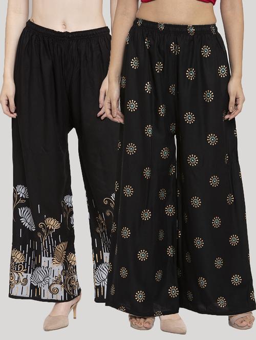 pack of 2 printed palazzo - 18414981 - Standard Image - 0