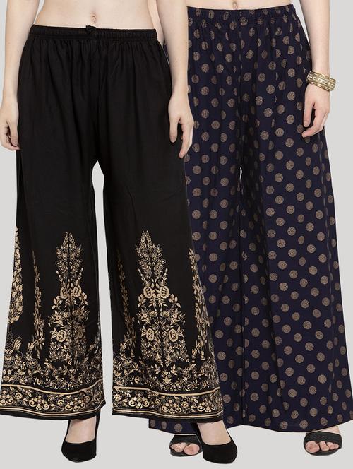 pack of 2 printed palazzo - 18415018 - Standard Image - 0