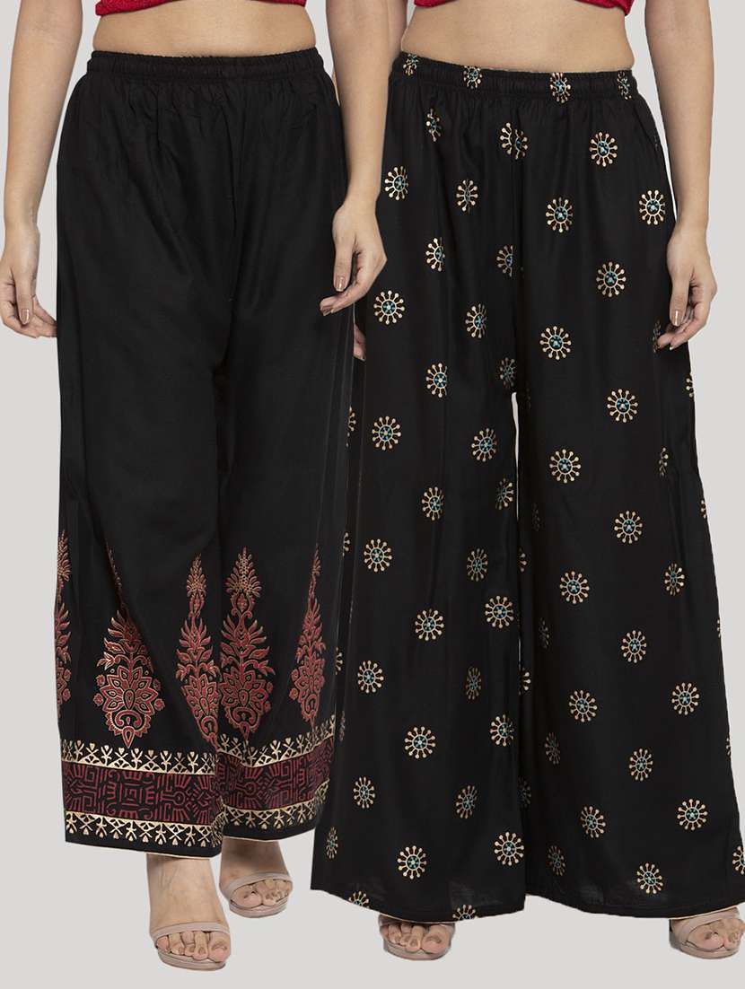 set of 2 pcs printed palazzo