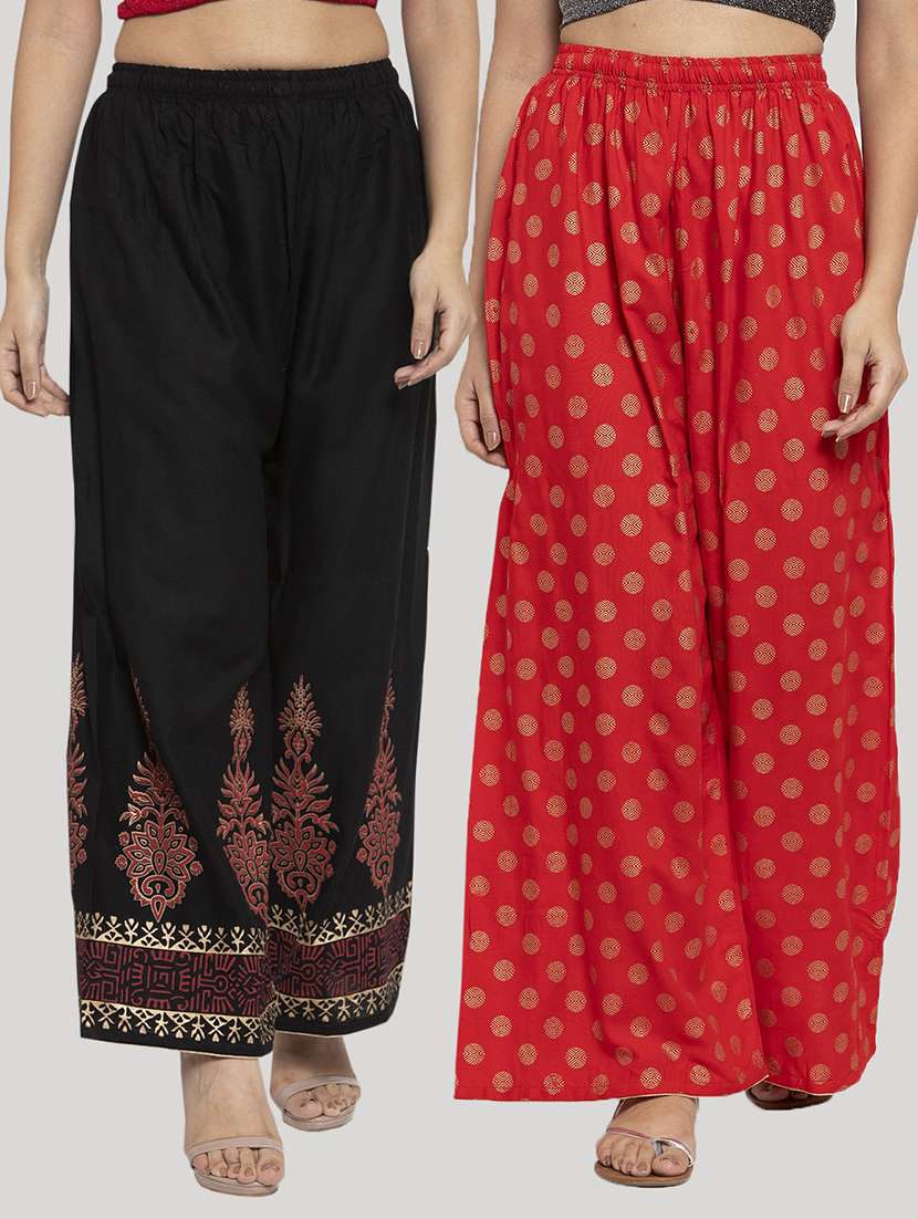 set of 2 pcs printed palazzo