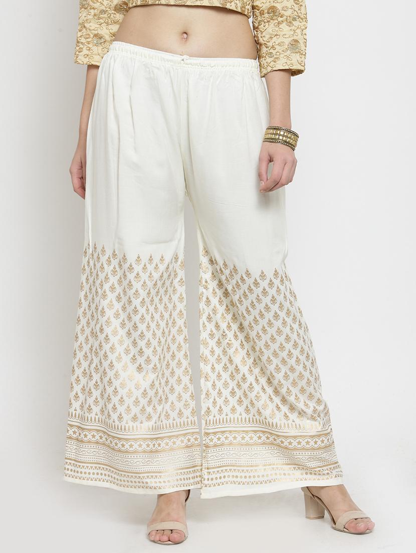 set of 2 pcs printed palazzo - 18415077 - Standard Image - 1