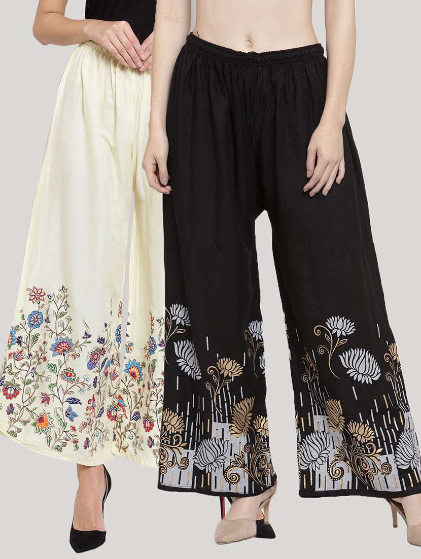 set of 2 pcs printed palazzo