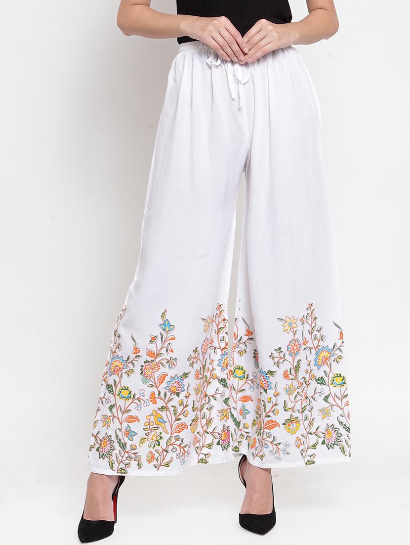 set of 2 pcs printed palazzo - 18415098 - Standard Image - 1