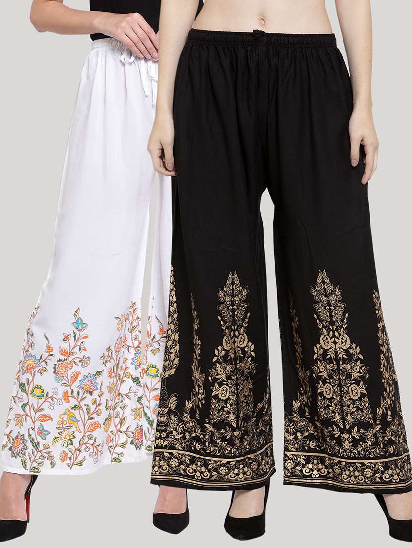 set of 2 pcs printed palazzo