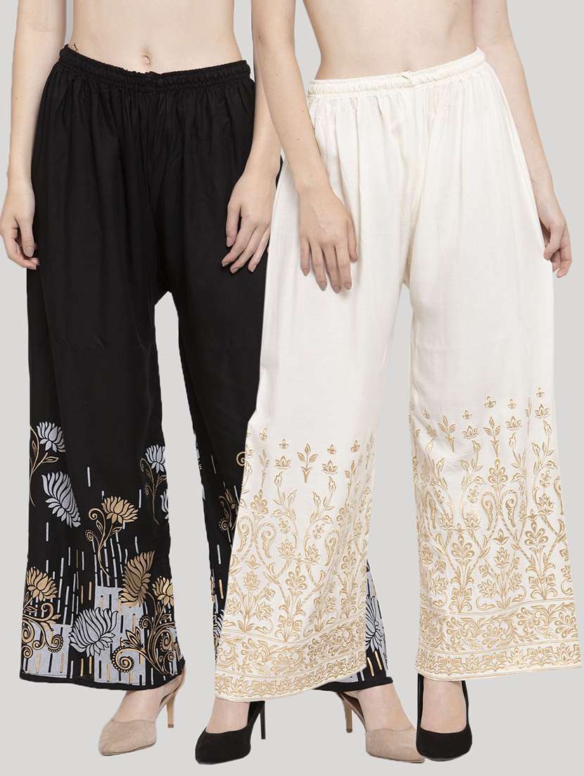 set of 2 pcs printed palazzo