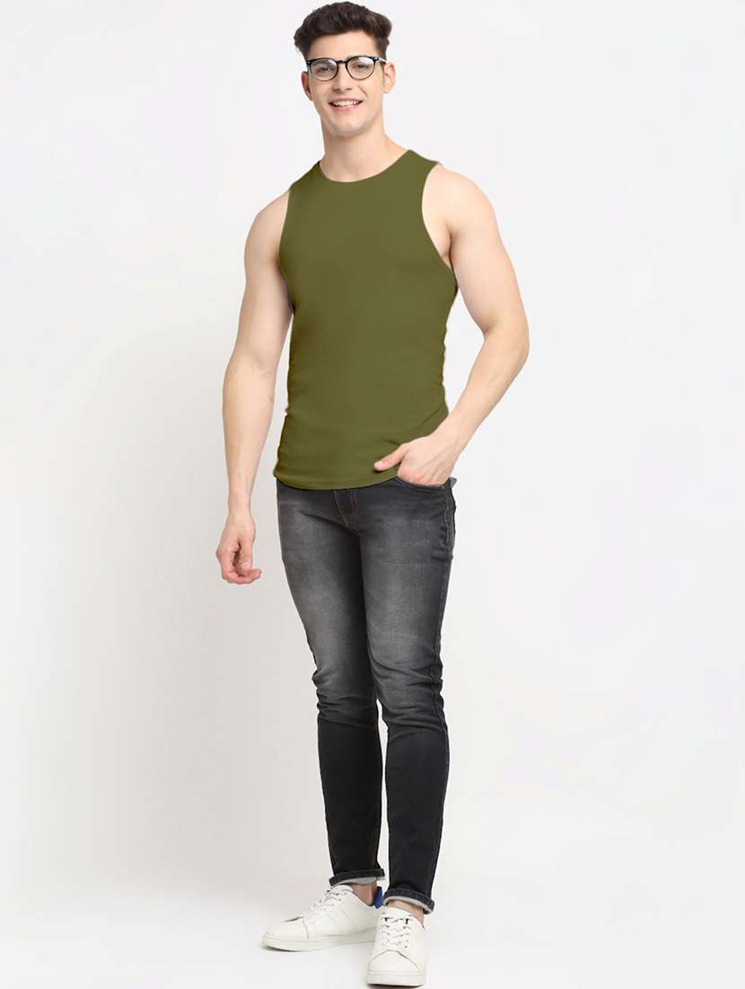 set of 2 solid vest - 18415413 - Standard Image - 4