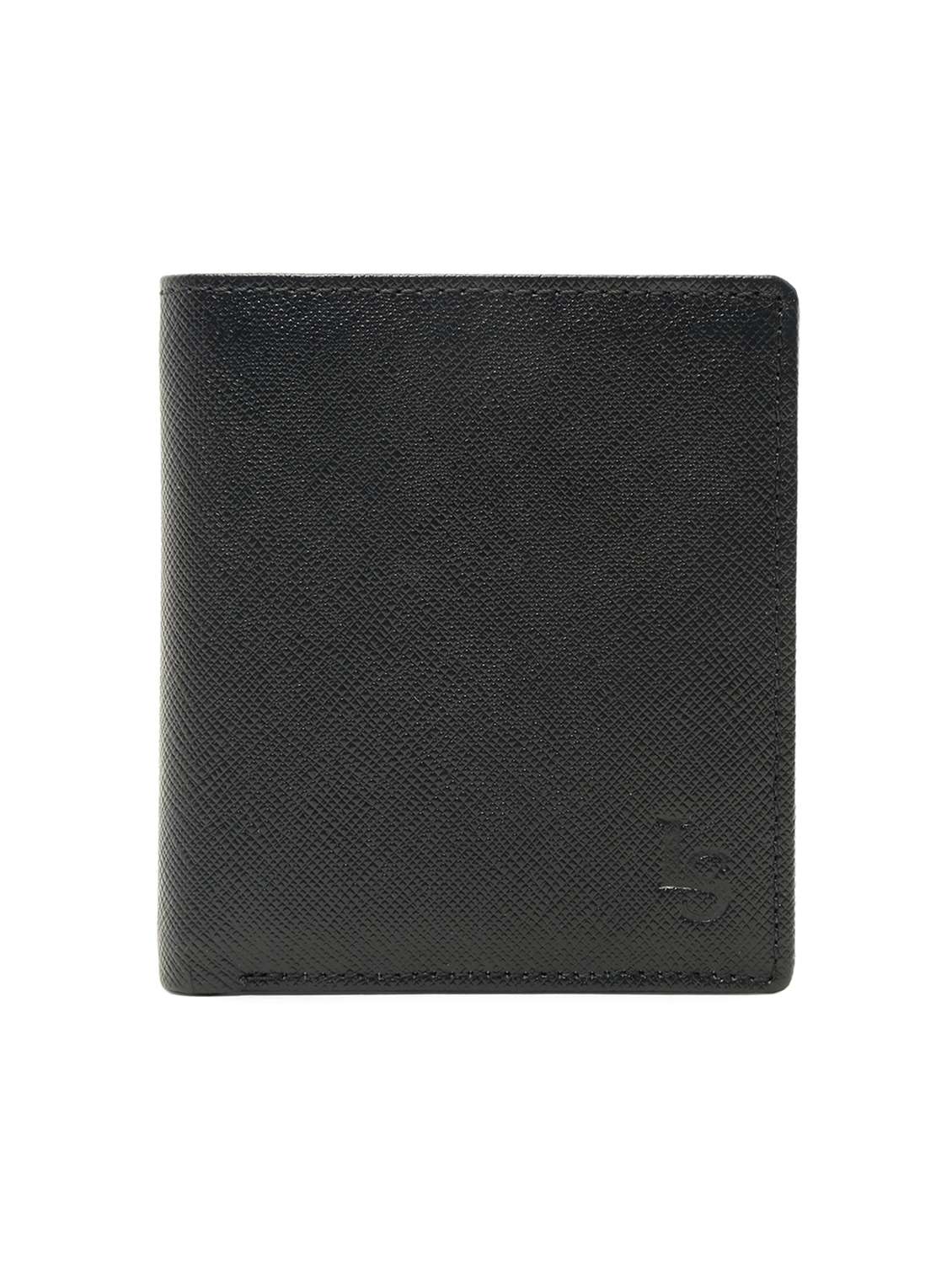 denim blue textured wallet