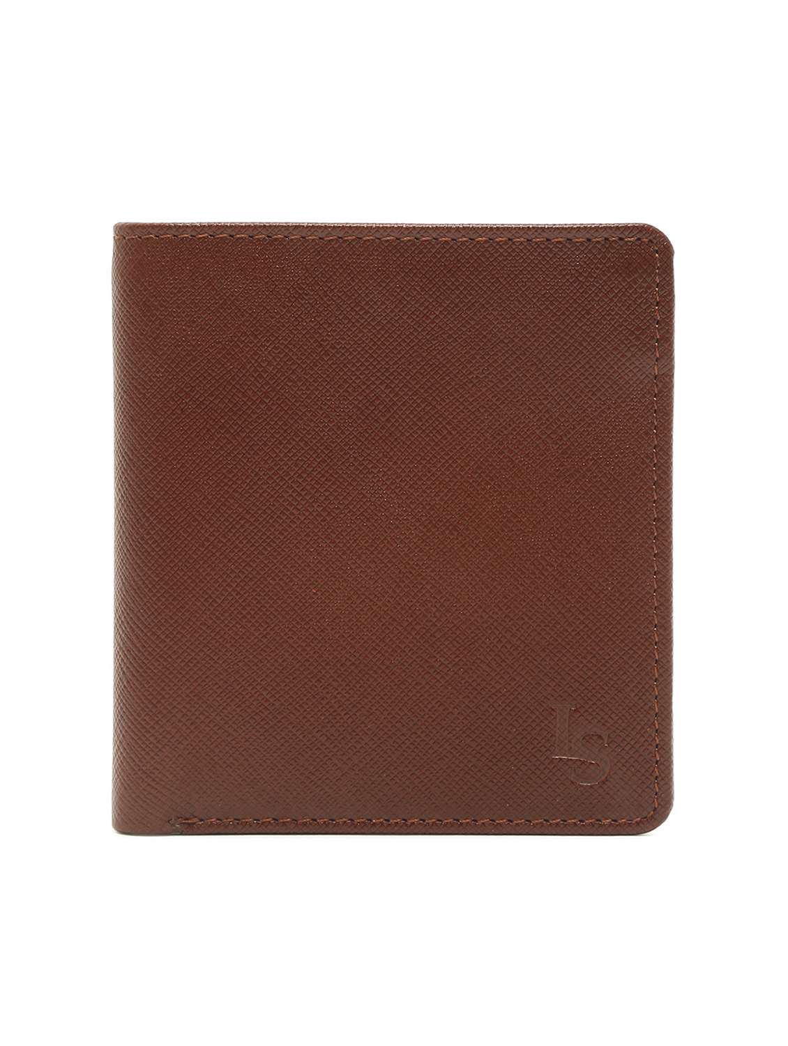 amber tan solid wallet