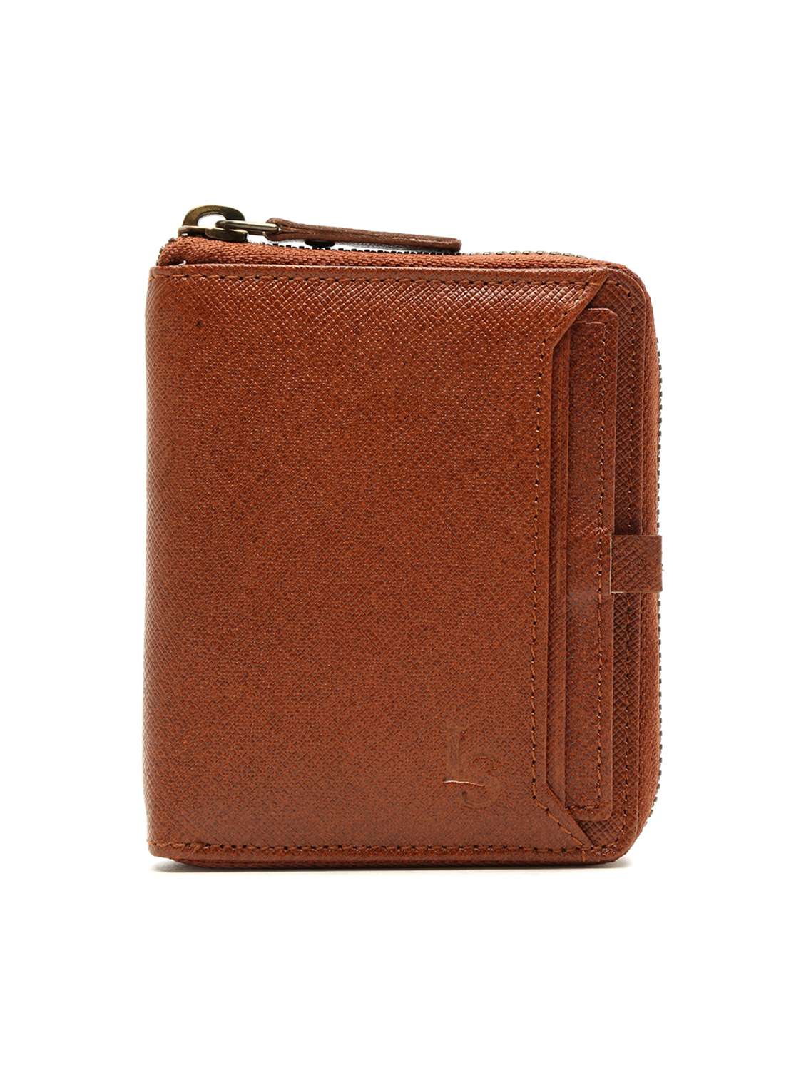 hickory tan solid wallet