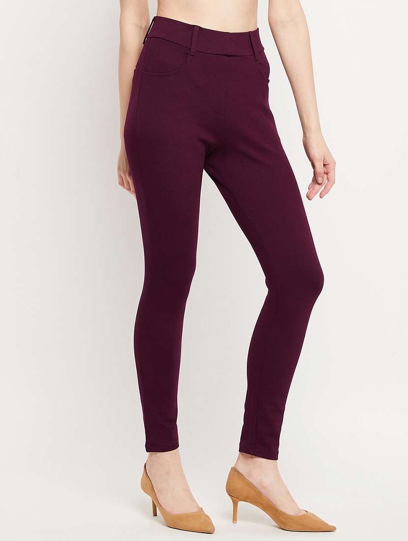 mid rise solid jegging - 18416485 -  Standard Image - 1