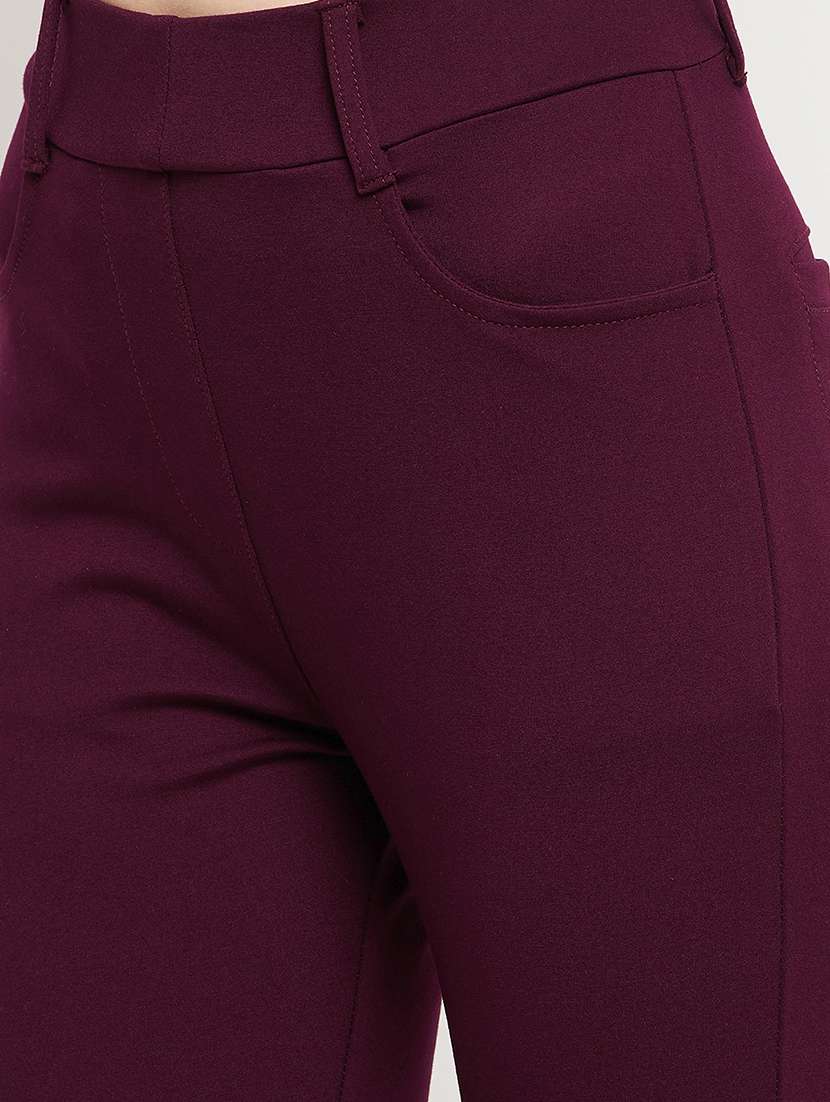 mid rise solid jegging - 18416485 -  Standard Image - 4