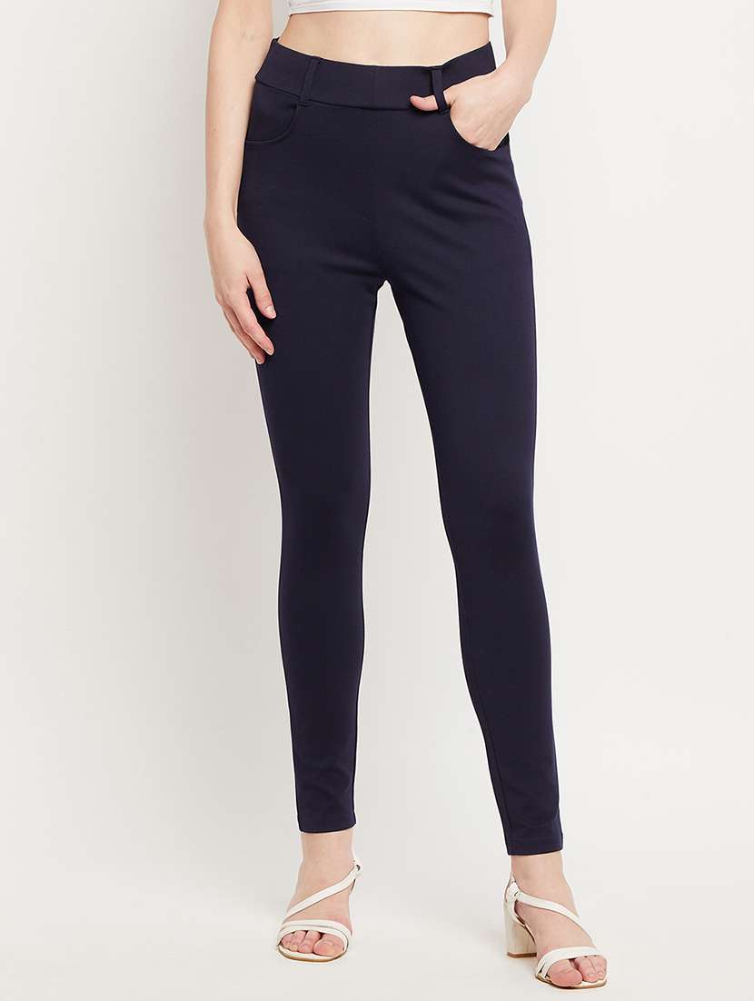 mid rise solid jegging