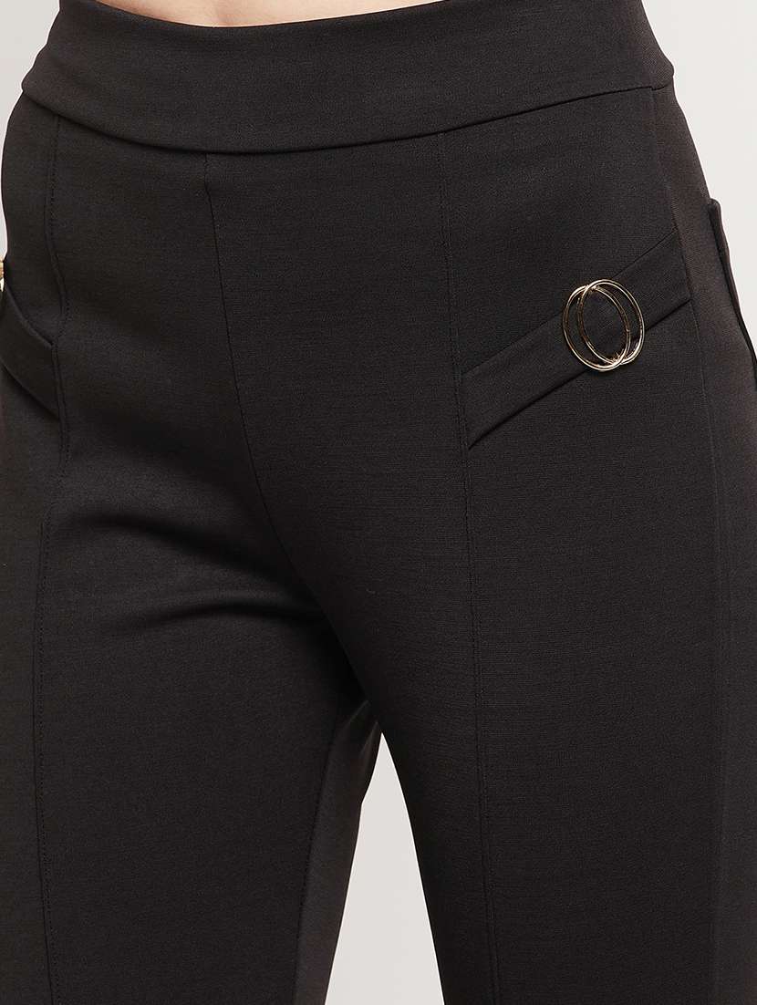 mid rise solid jegging - 18416491 -  Standard Image - 4