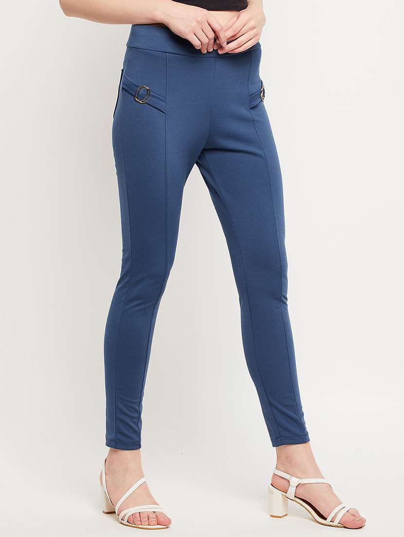 mid rise solid jegging - 18416492 -  Standard Image - 1