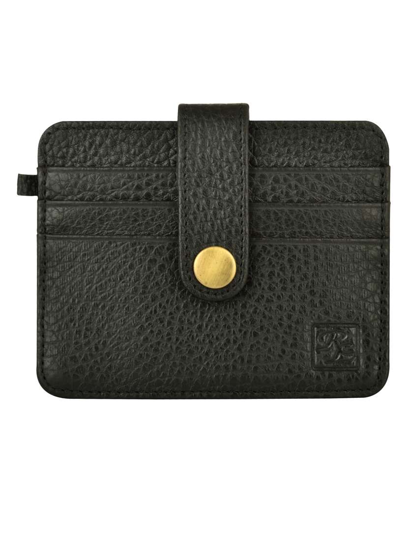 black solid card holder - 18416811 -  Zoom Image - 0