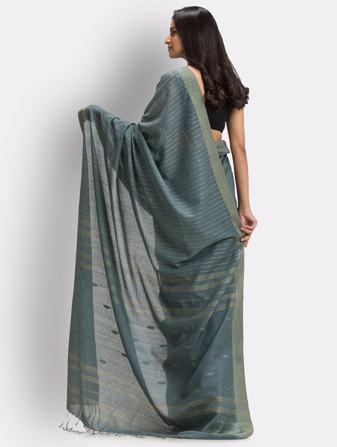 handloom jamdani saree - 18416895 - Standard Image - 1
