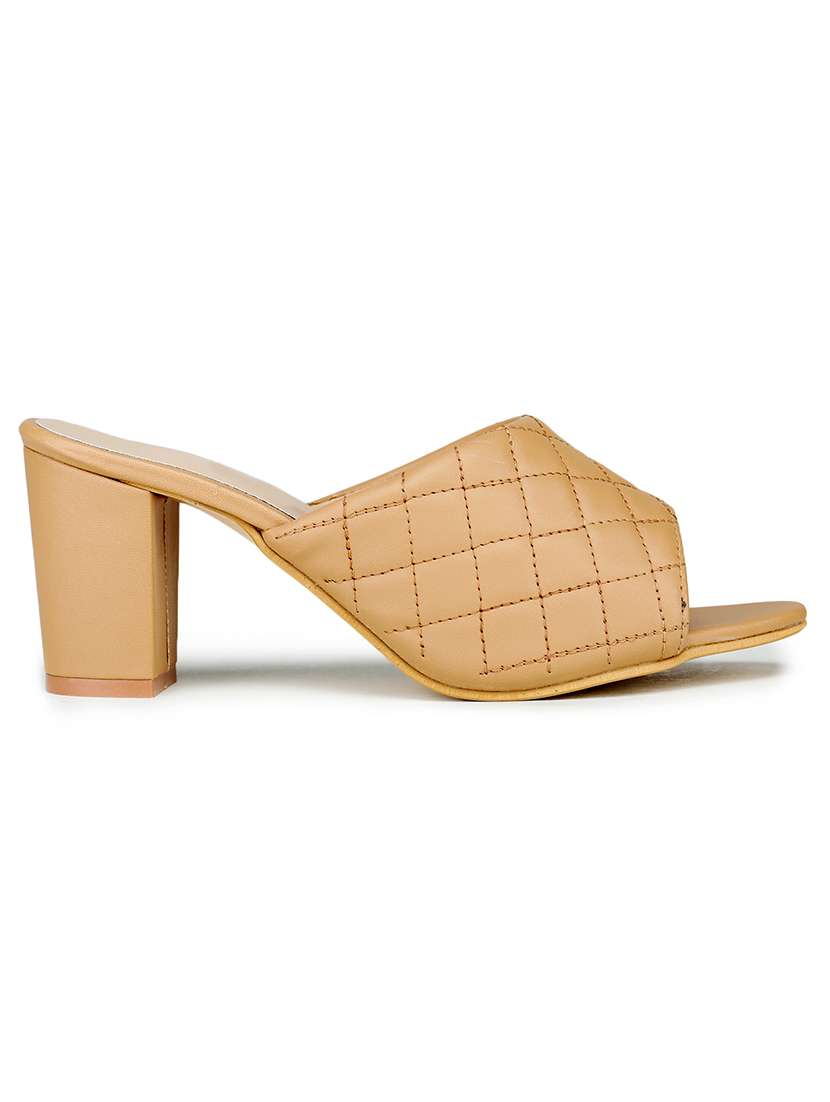 beige slip on sandal - 18417049 -  Standard Image - 1