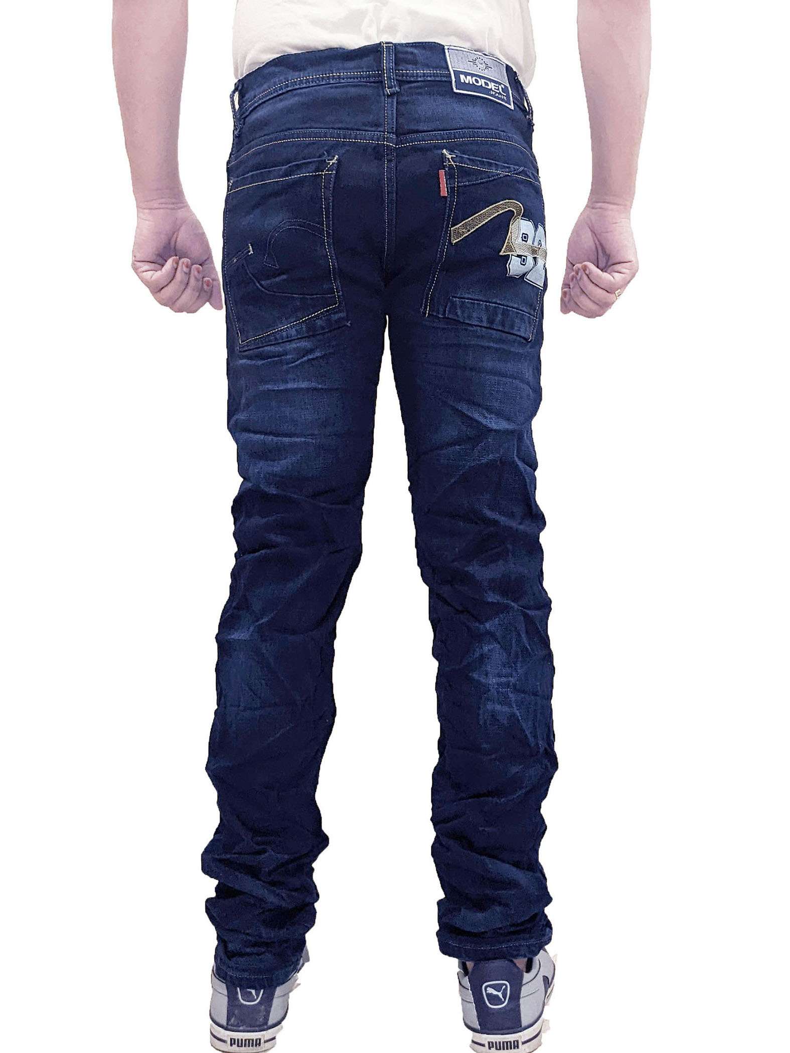 mens slim fit plain jeans - 18417485 -  Standard Image - 1
