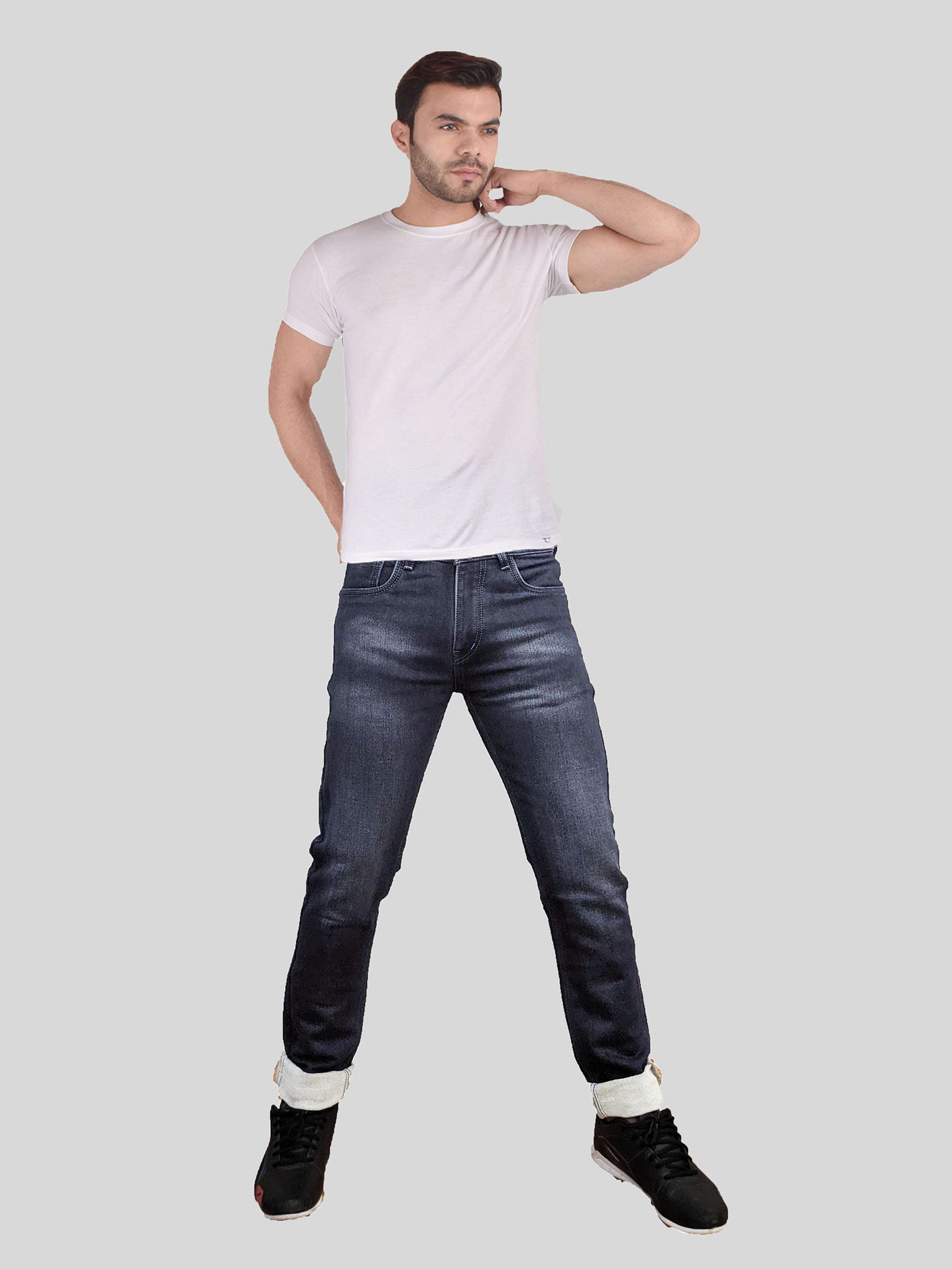 mens slim fit plain jeans - 18417516 -  Standard Image - 1