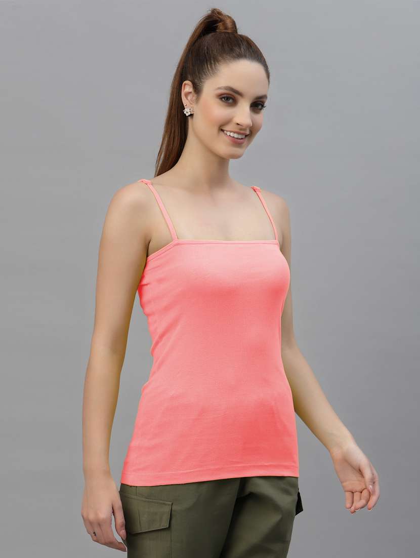 pack of 2 solid camisole - 18418050 -  Standard Image - 1