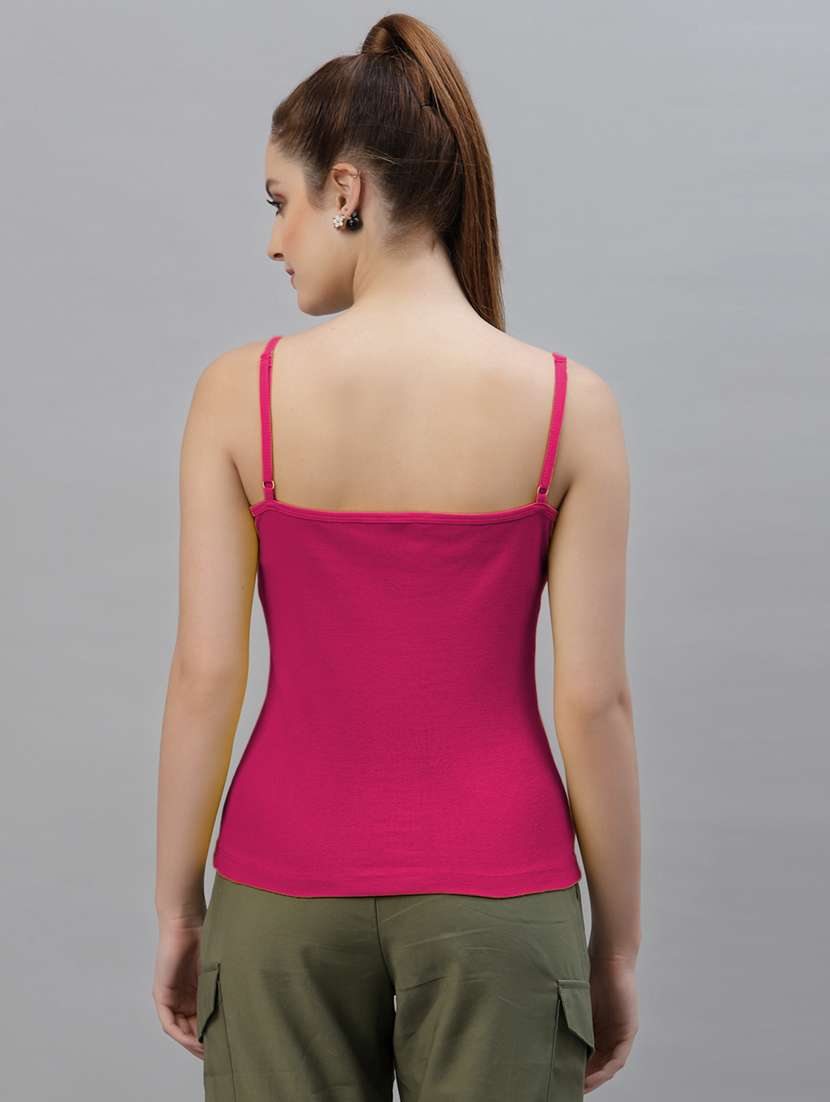 pack of 2 solid camisoles - 18418144 - Standard Image - 4
