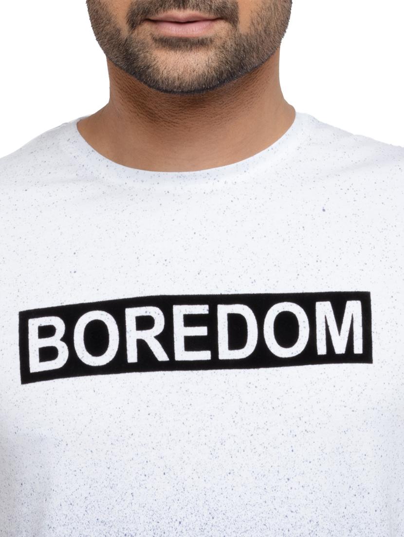 blue chest-printed t-shirt - 18418429 - Standard Image - 4