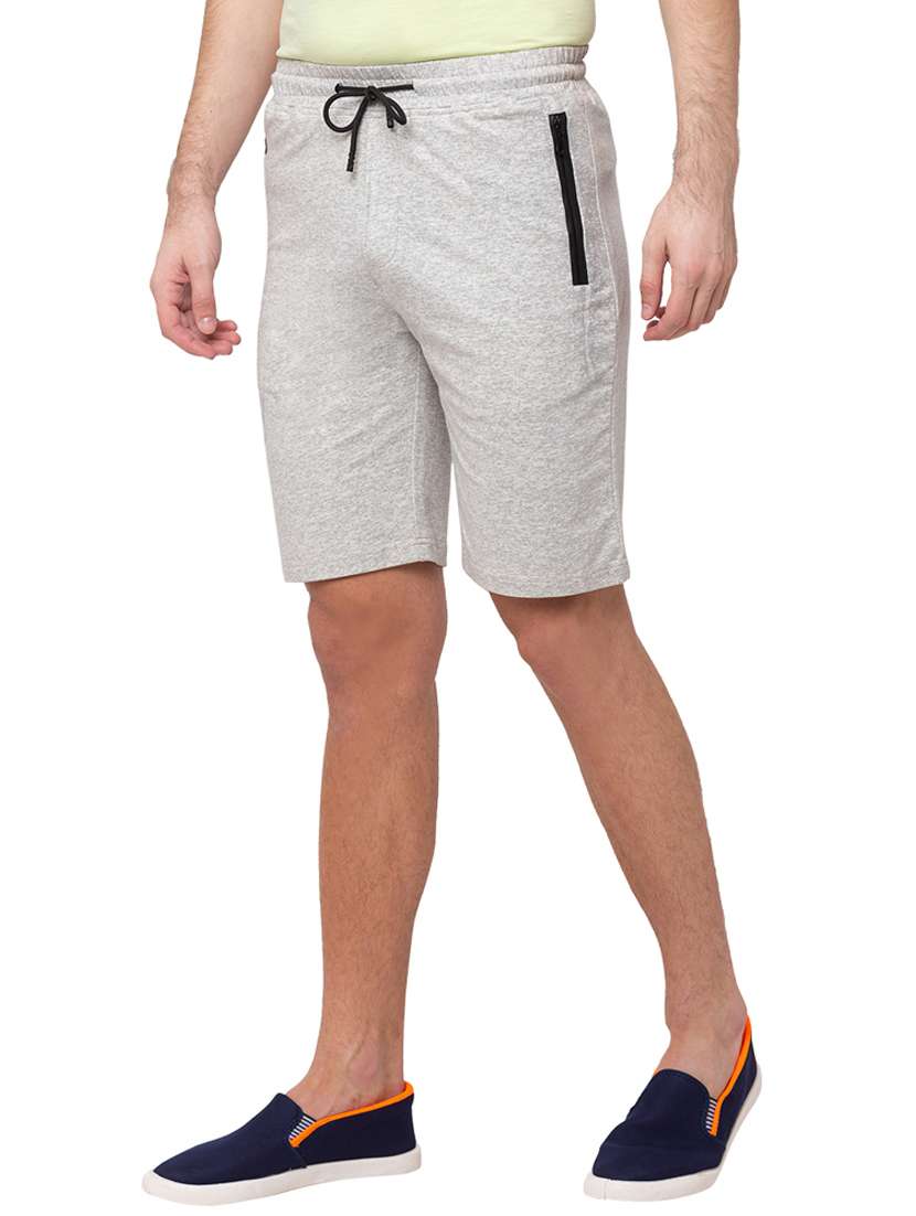 grey printed short - 18418534 -  Standard Image - 1