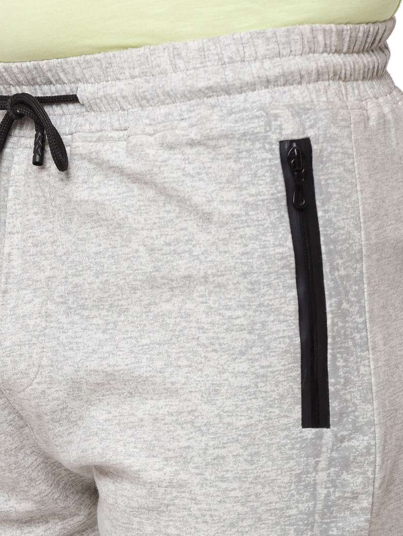 grey printed short - 18418534 -  Standard Image - 4