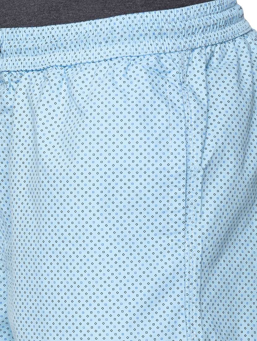 light blue printed short - 18418544 - Standard Image - 4