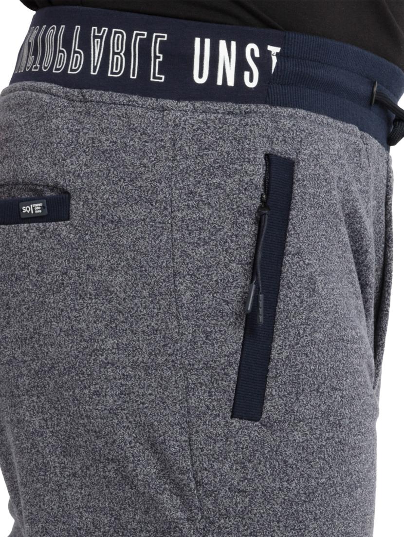 navy blue solid jogger - 18418608 - Standard Image - 4