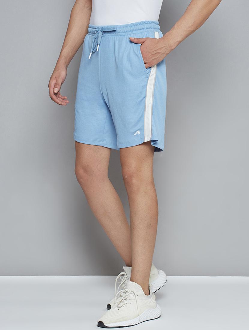 blue solid short - 18420041 - Standard Image - 1