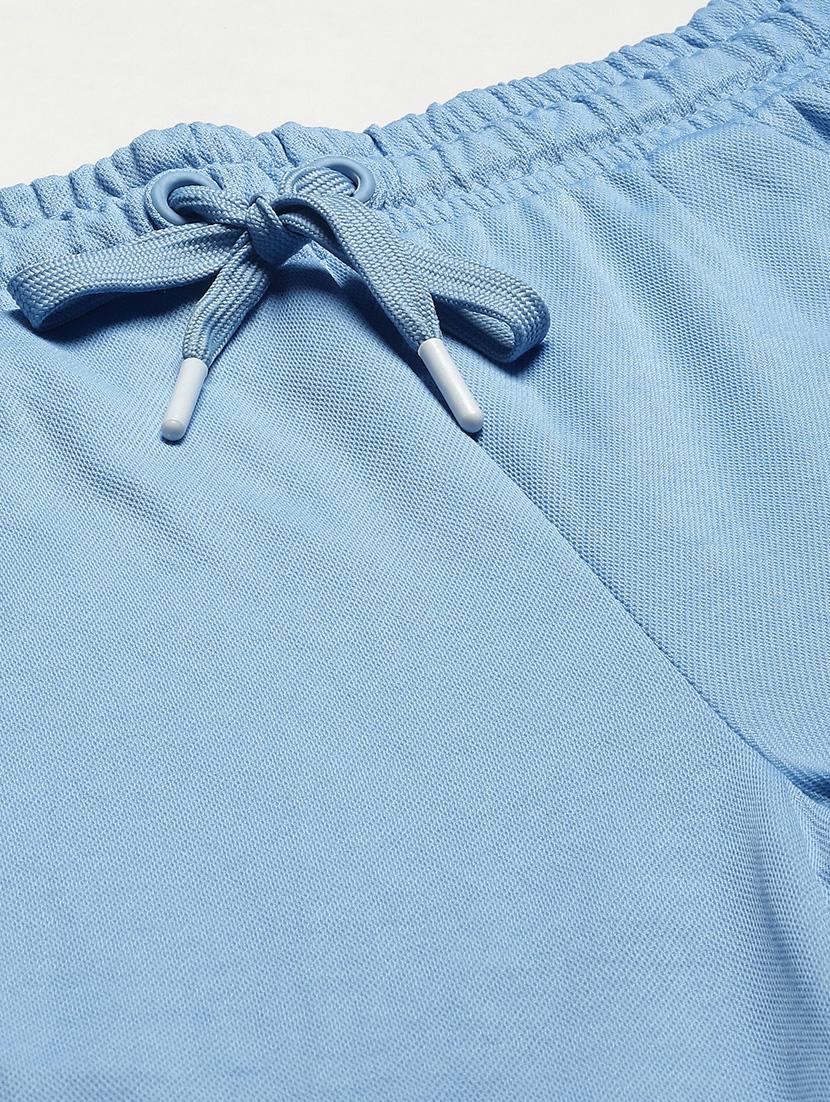 blue solid short - 18420041 - Standard Image - 4