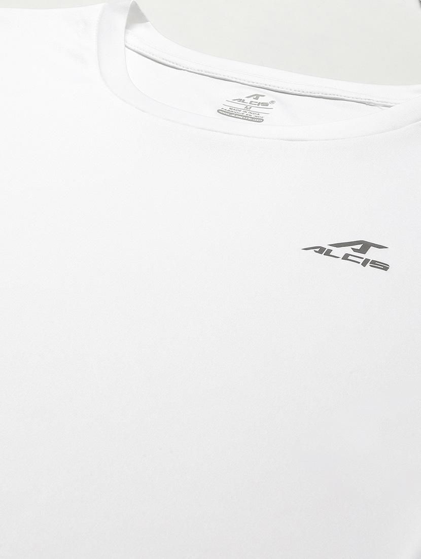 white solid t-shirt - 18420181 - Standard Image - 4