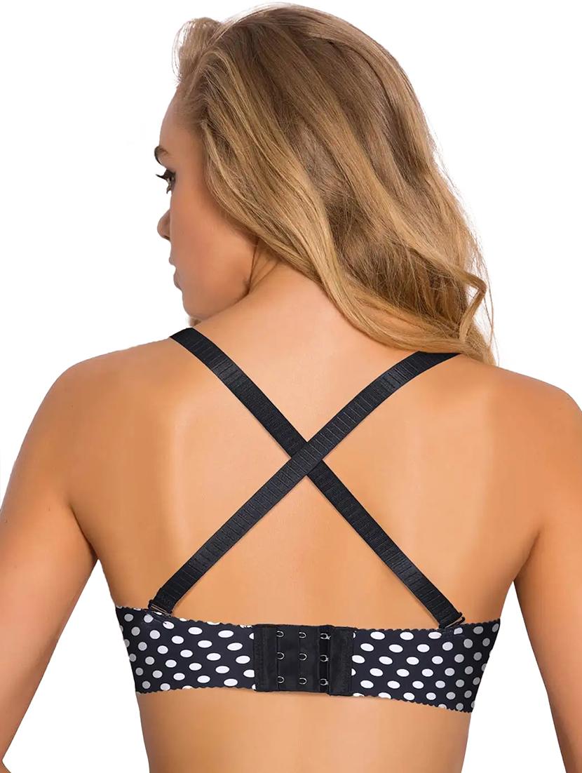 set of 2 printed t-shirt bra - 18421075 - Standard Image - 4