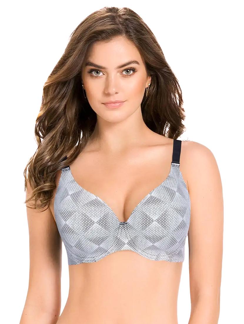 set of 2 printed t-shirt bra - 18421076 - Standard Image - 1