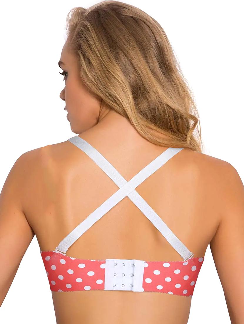 set of 2 printed t-shirt bra - 18421076 - Standard Image - 4