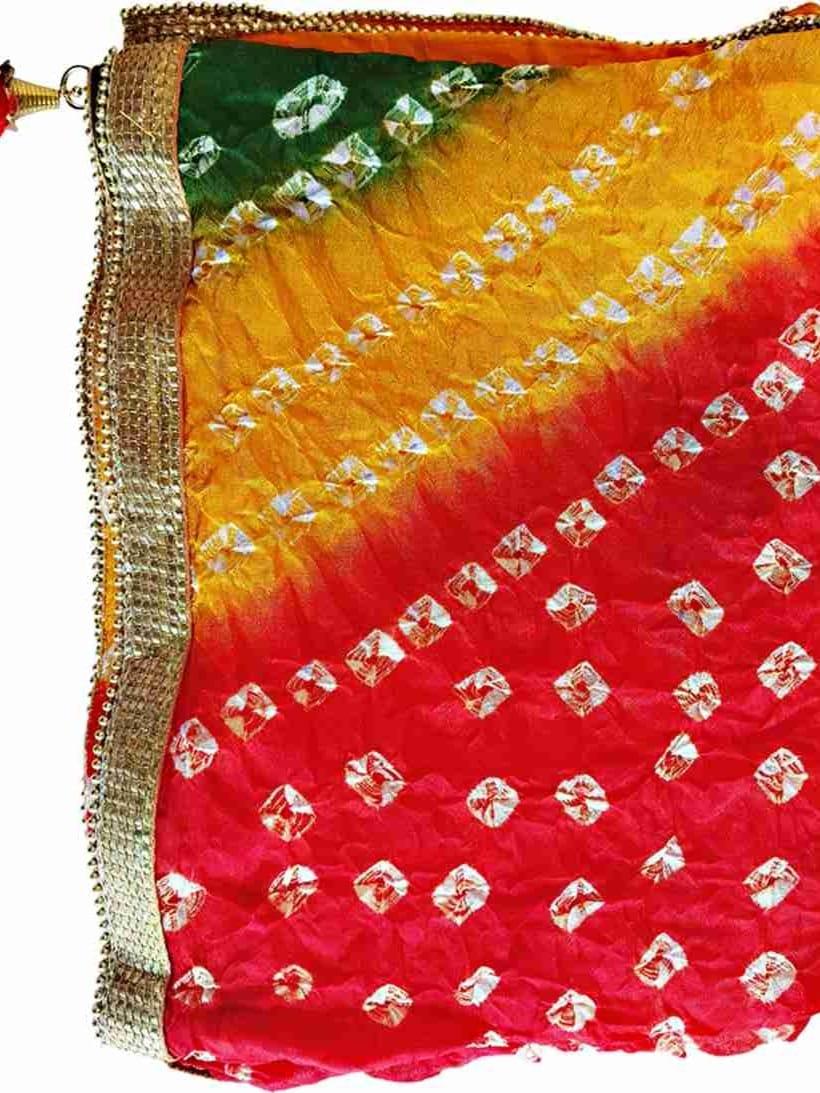 ladies silk blend printed dupatta - 18421103 - Standard Image - 1