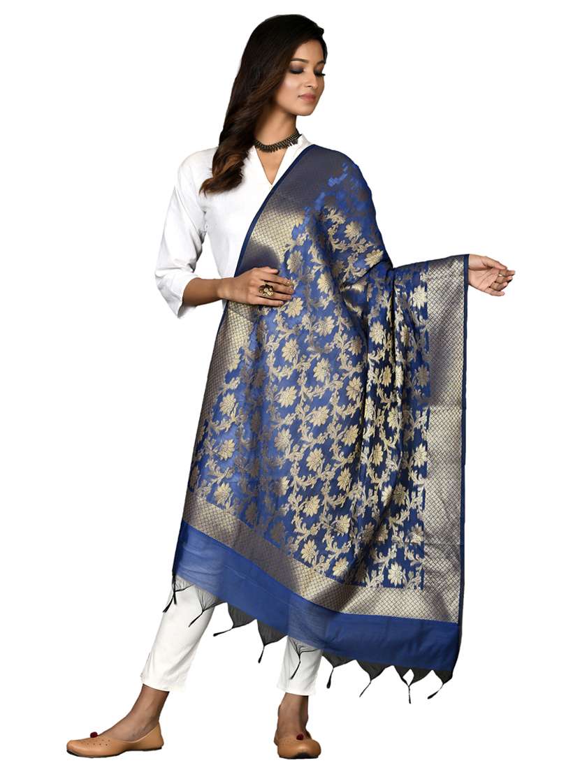 floral banarasi dupatta