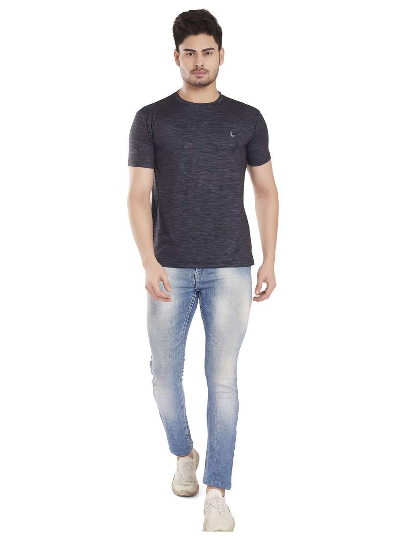 grey melange t-shirt - 18421242 -  Standard Image - 4