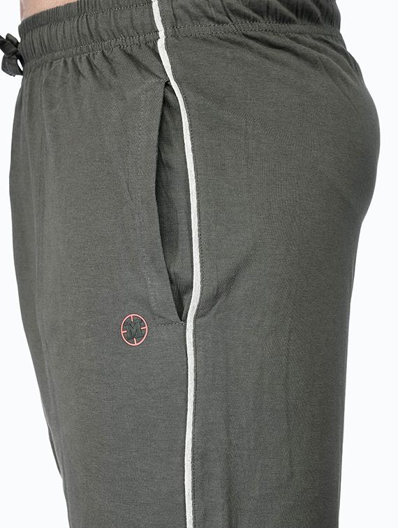 olive solid bermuda short - 18422374 - Standard Image - 4