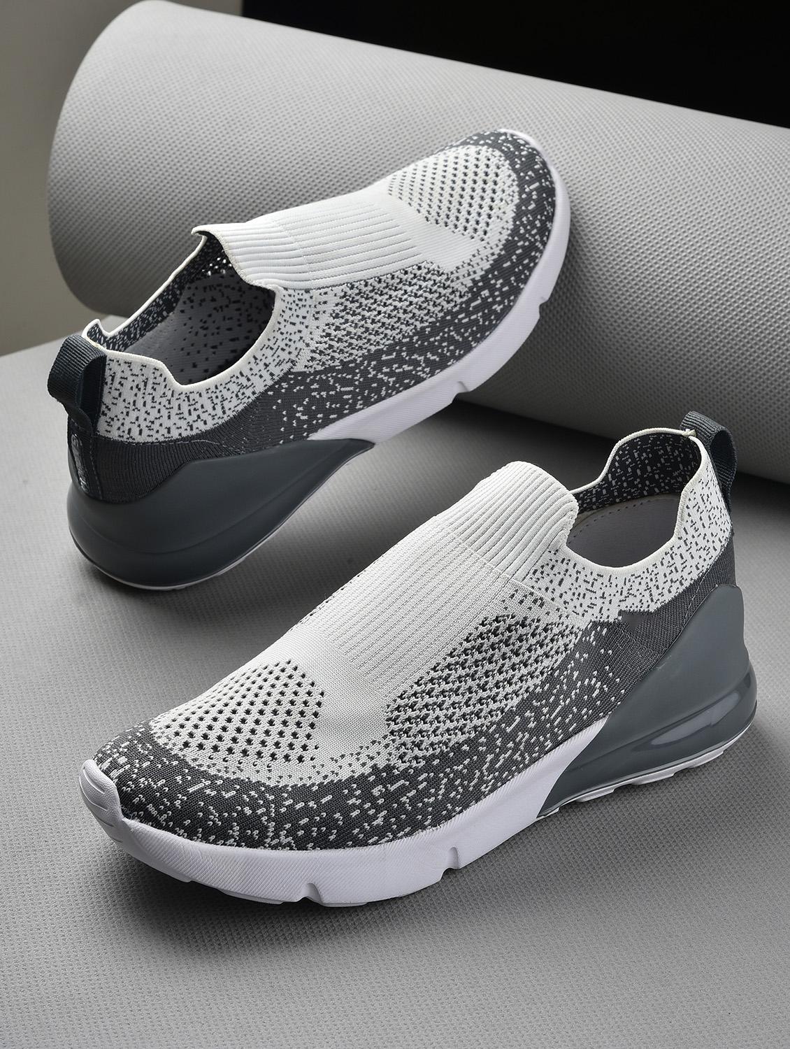 grey synthetic sport shoes - 18422483 -  Standard Image - 1