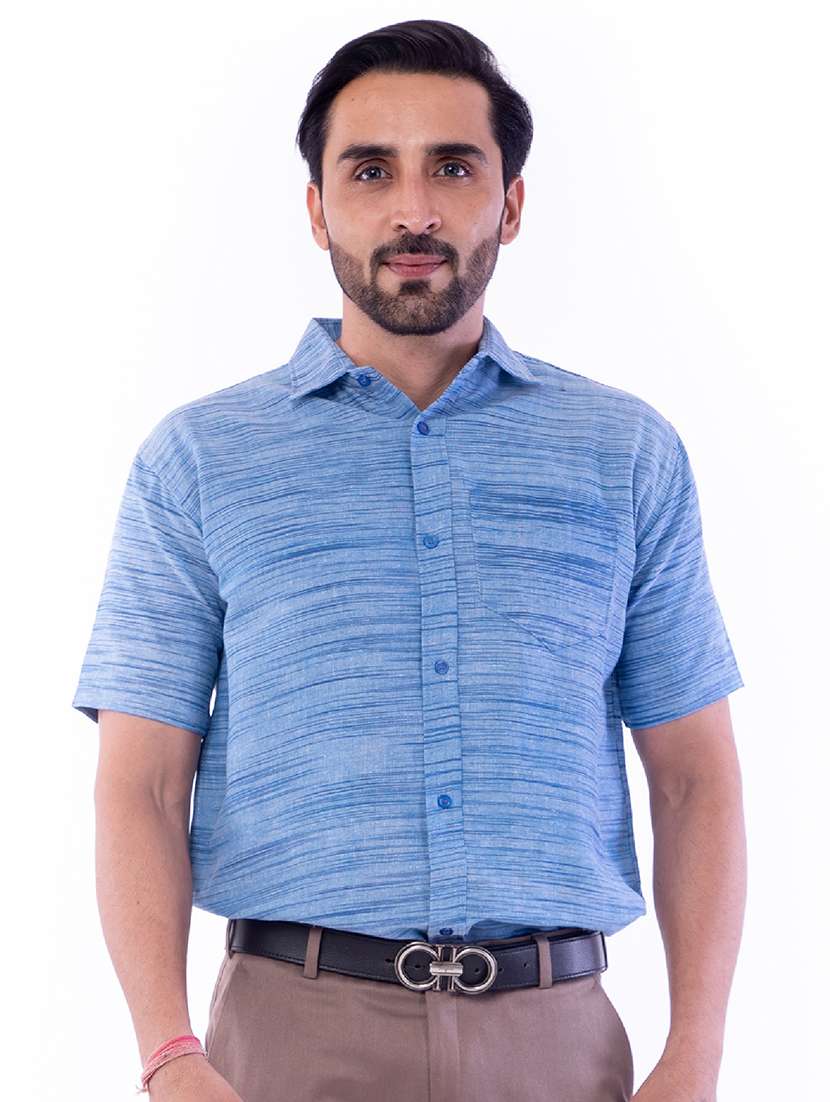 mens solids formal shirt - 18422726 -  Standard Image - 1