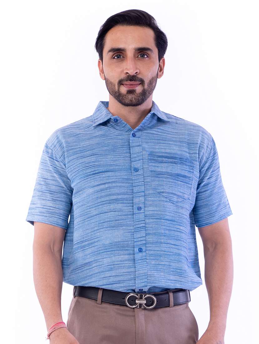 mens solids formal shirt - 18422983 -  Standard Image - 6
