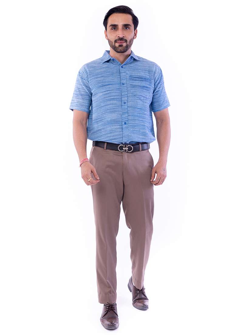 mens solids formal shirt - 18422983 -  Standard Image - 9