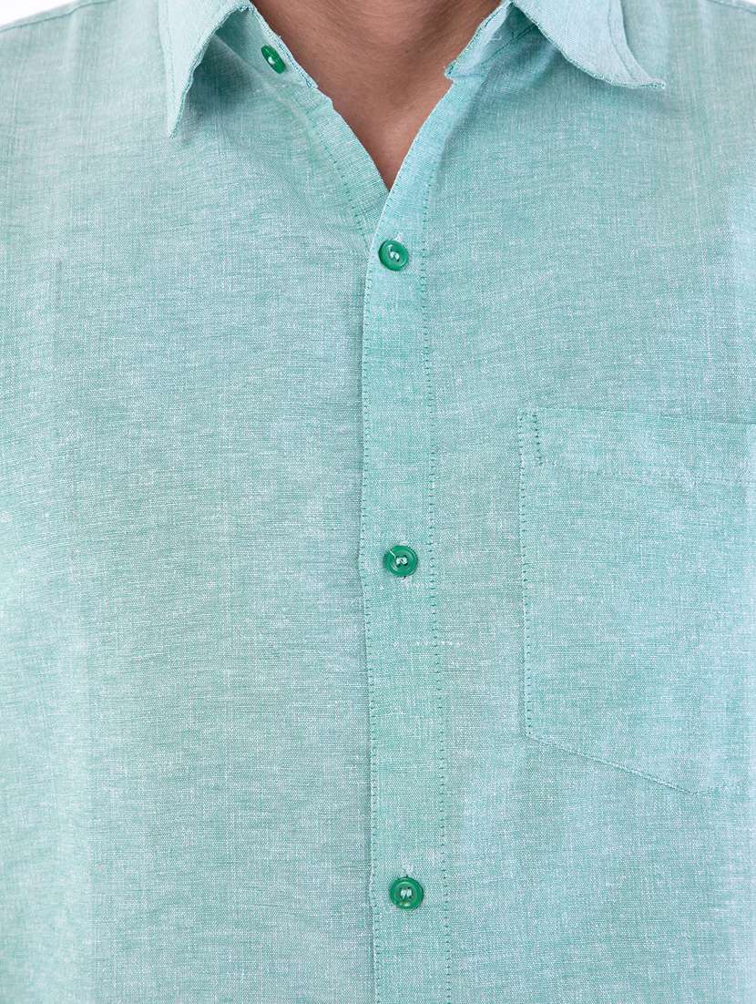 mens solid casual shirt - 18423041 -  Standard Image - 9