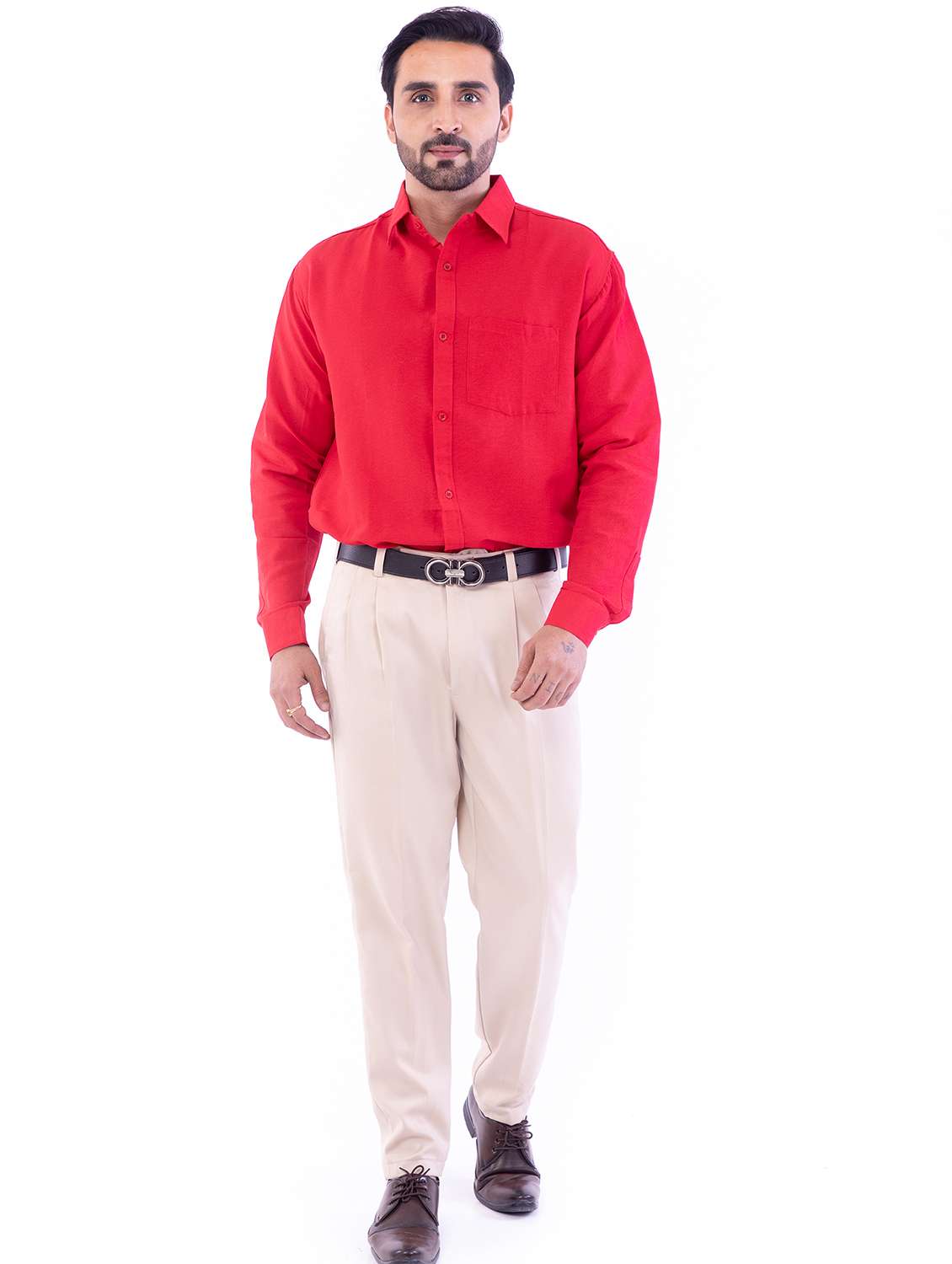 Mens Solid Casual Shirt - 18423051 -  Standard Image - 9