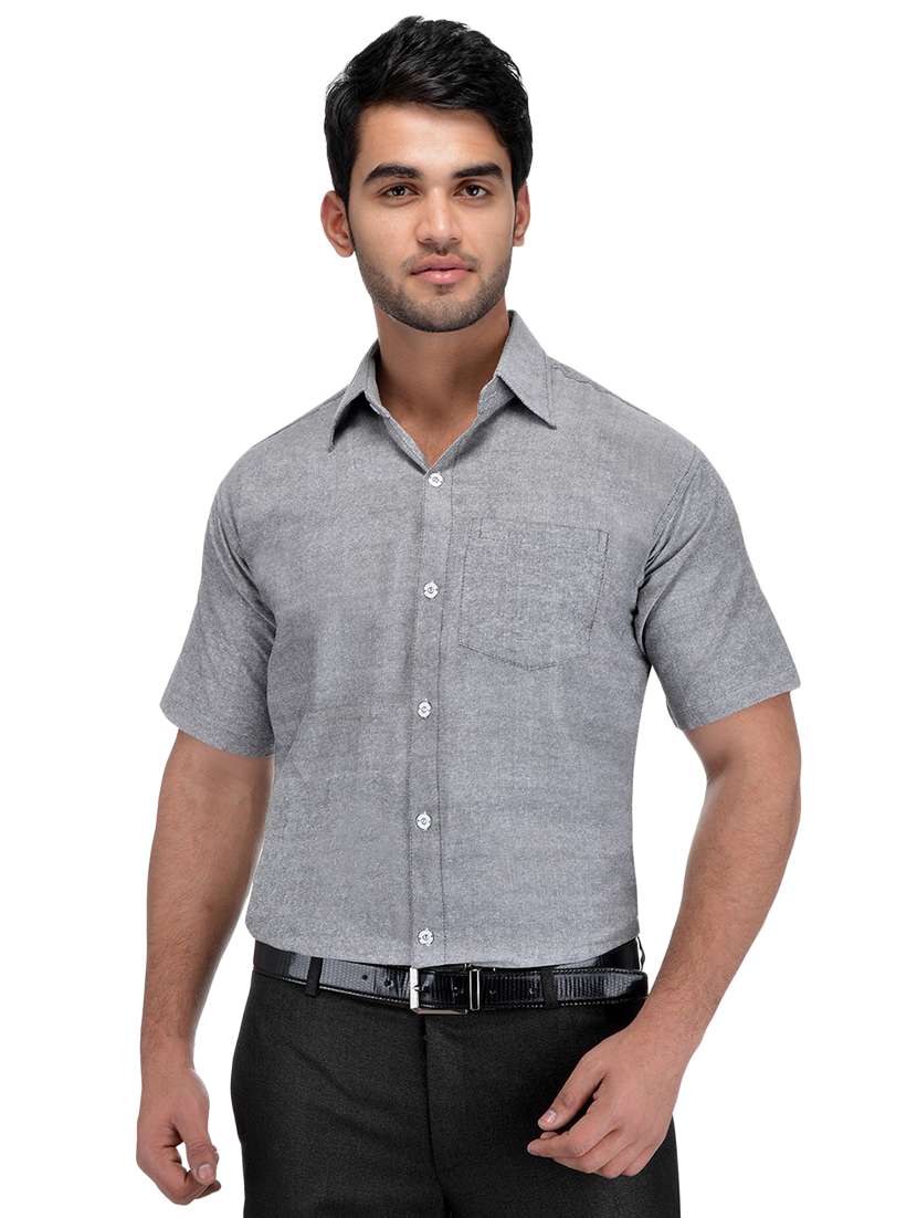 mens solids formal shirt - 18423188 -  Standard Image - 1